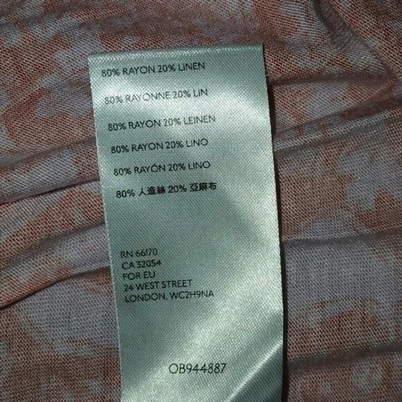 Free People Mimi Red Linen Halter Sleeveless Tunic Top - Picture 6 of 6